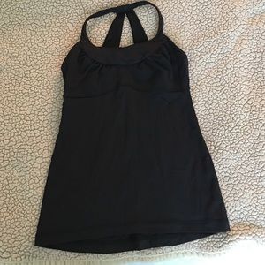 Black lululemon top